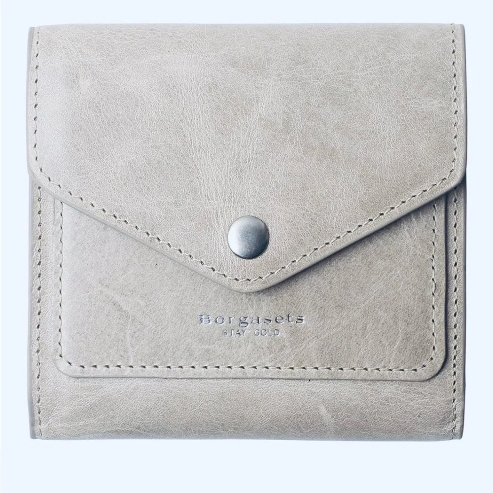 Wallet + Keychain ✨Polished Leather Wallet | RFID Blocking | COMBO | NWT